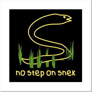 No step on snek. Posters and Art